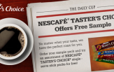 tasters choice sample