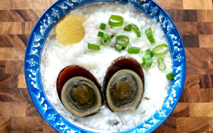 instant pot century egg jook recipe