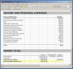 create airtight budget