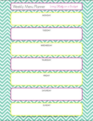 Menu Planner Thumbnail