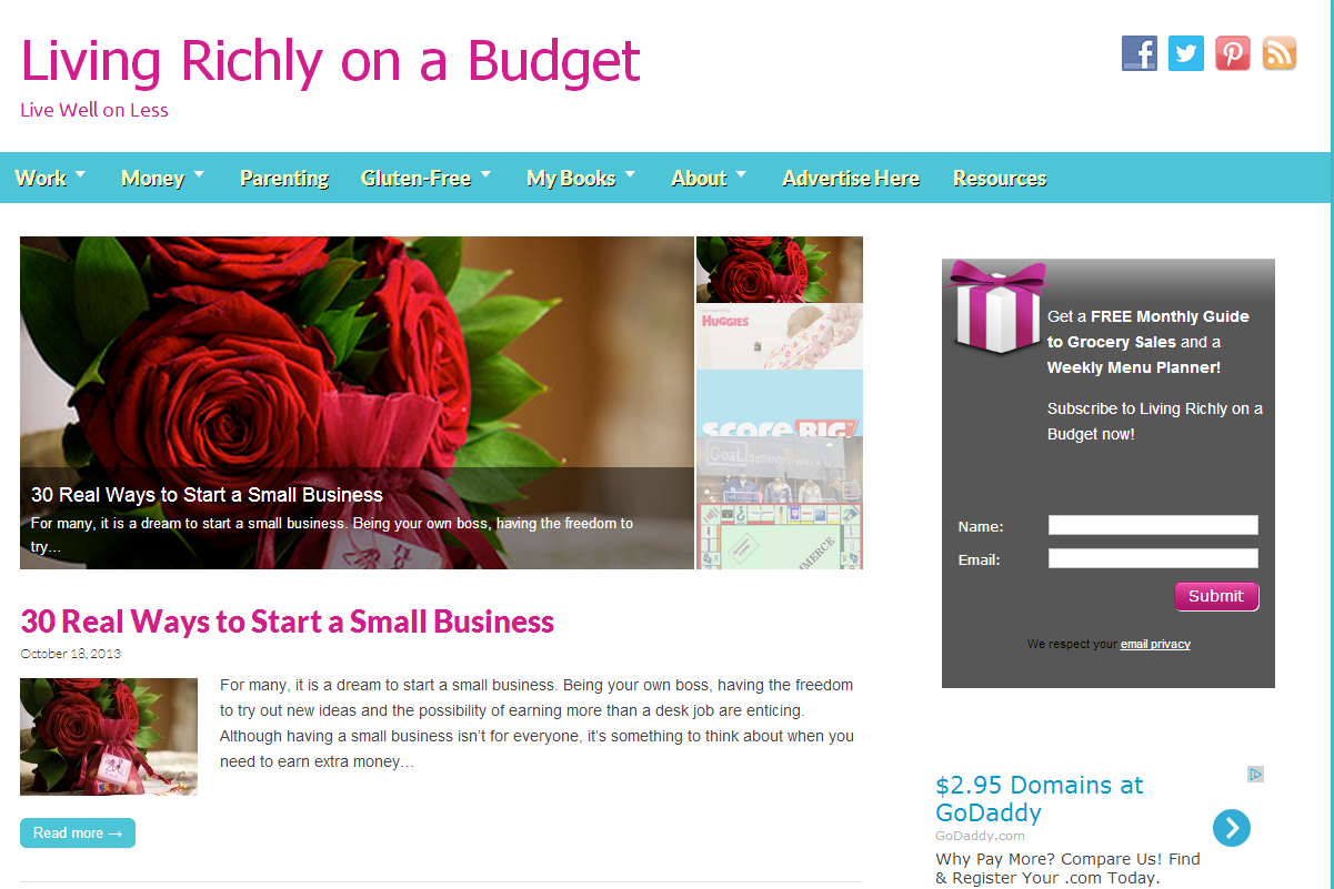 create business website
