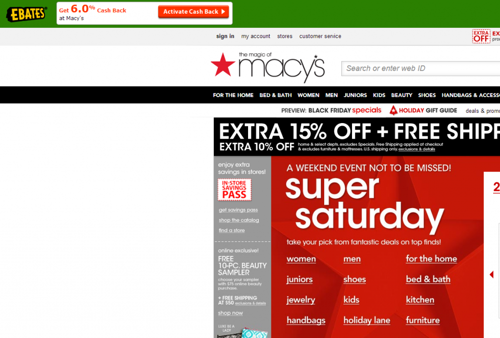 ebates toolbar