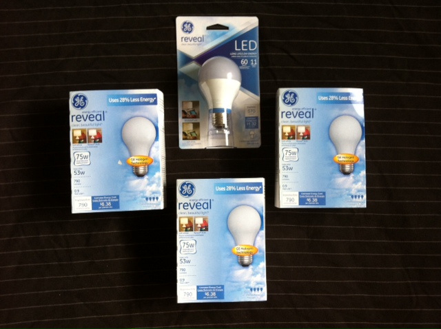 GE Reveal Light Bulbs