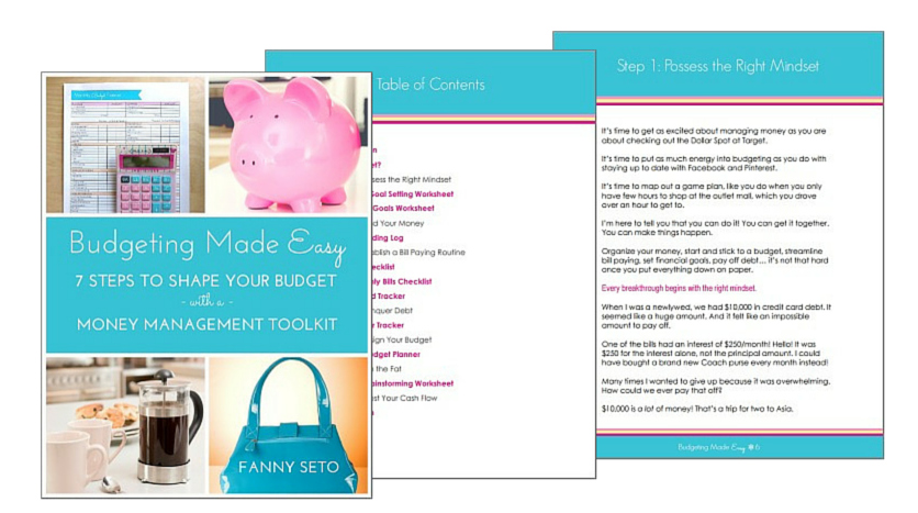 budgeting made easy inside
