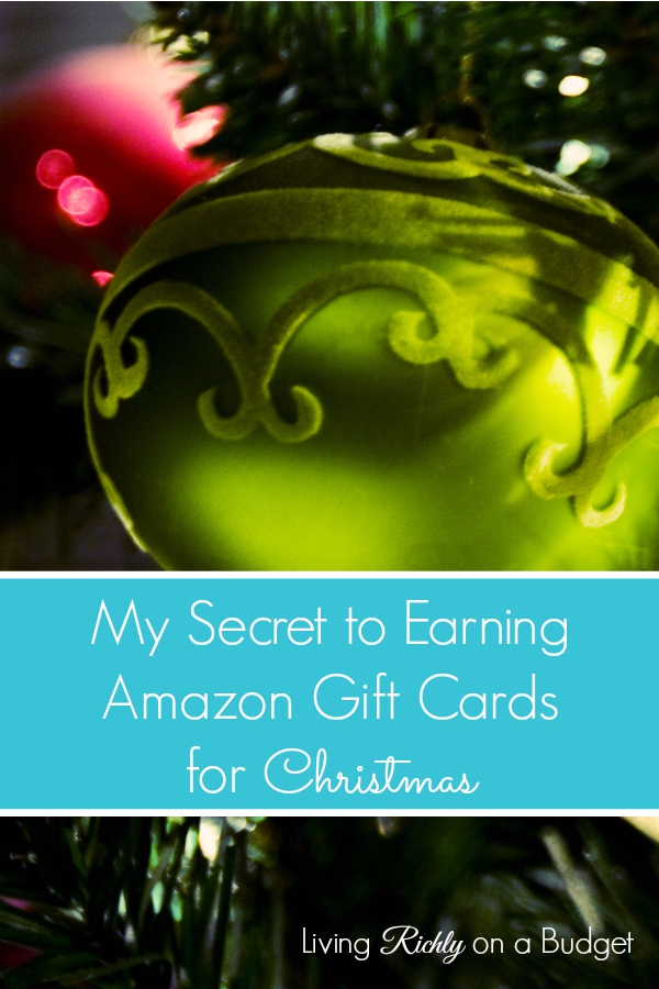 My secret to earning Amazon gift cards for Christmas