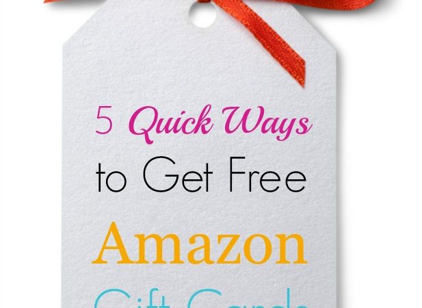 5 Quick Ways to Get Free Amazon Gift Cards