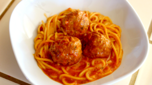 Instant Pot Spaghetti and Meatballs 3