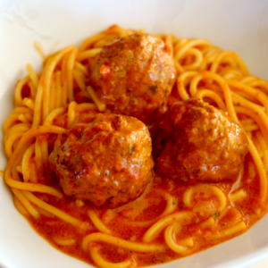 Instant Pot Spaghetti and Meatballs 3
