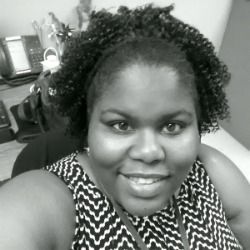 Image of Carolena in black and white