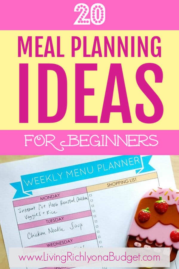 Meal Planning Ideas