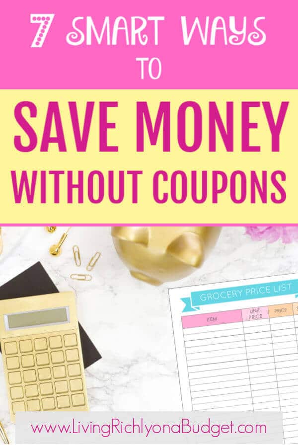 save money without coupons