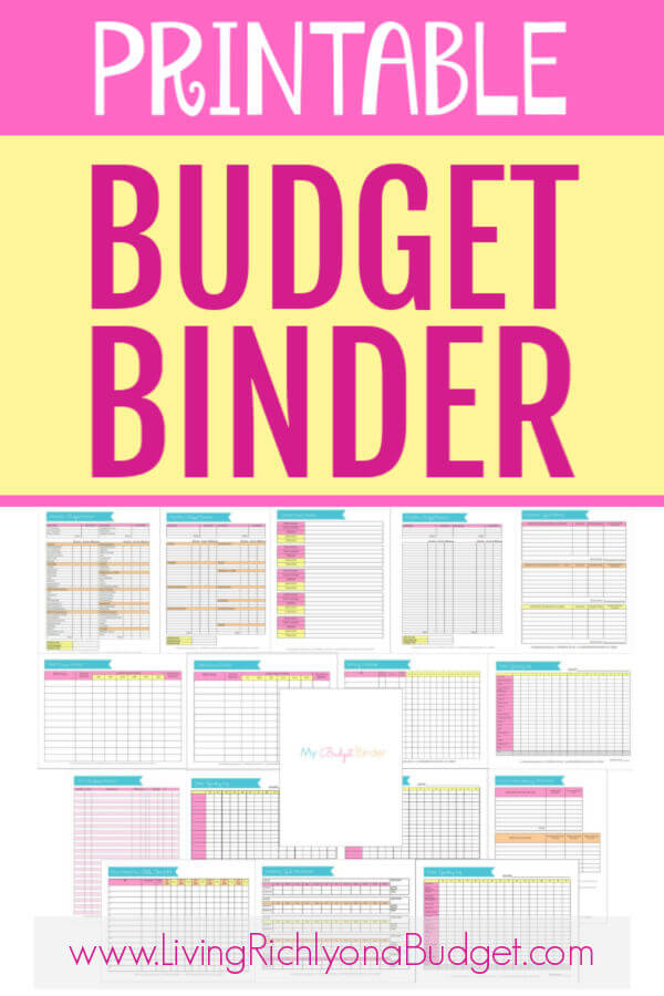 Printable Budget Binder