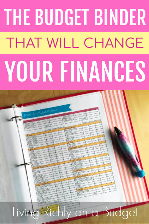 Budget Binder Finances