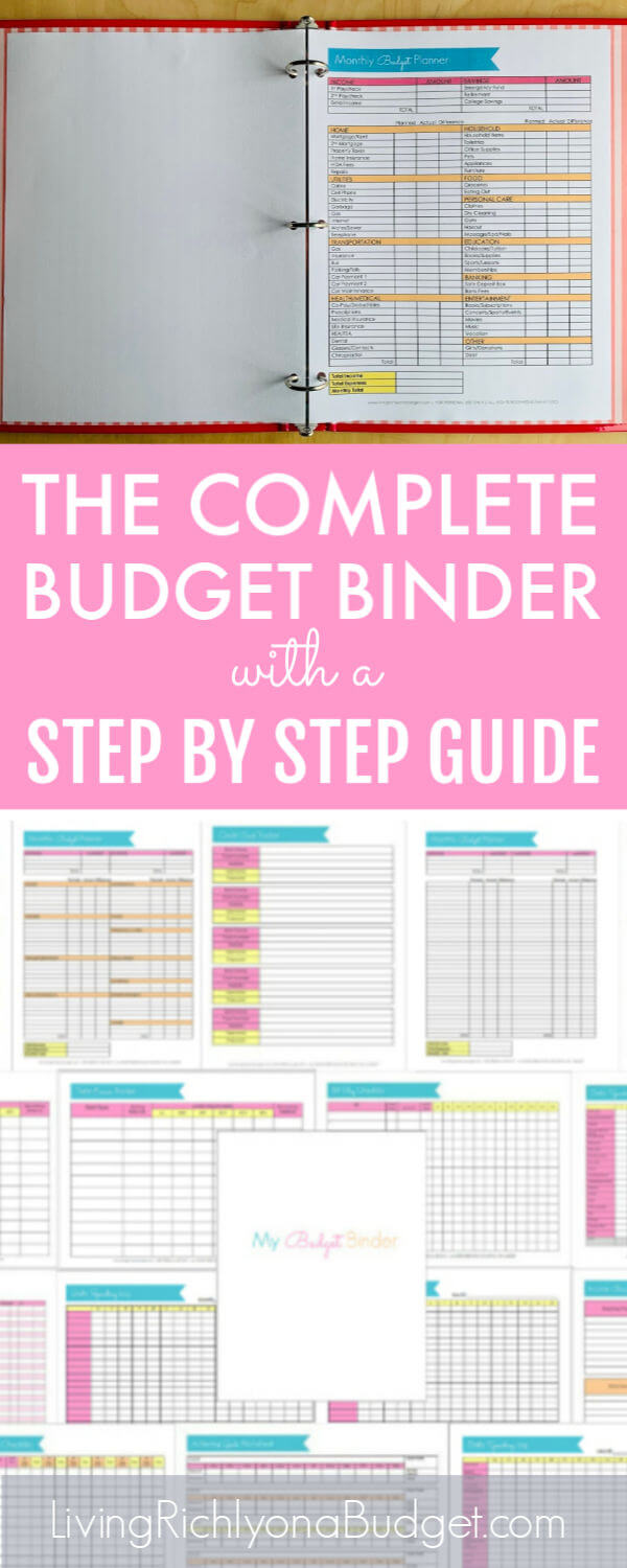 Budget Binder Printables