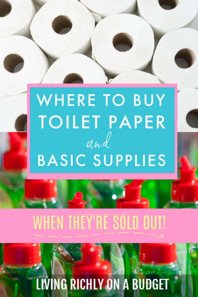 Where to Buy Toilet Paper When They're Sold Out