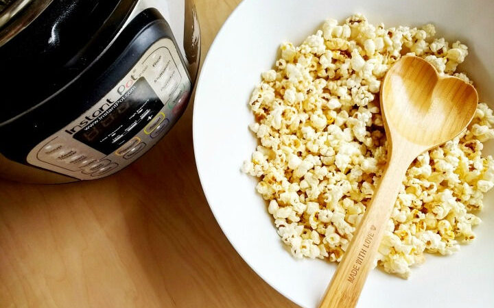 instant pot popcorn recipe