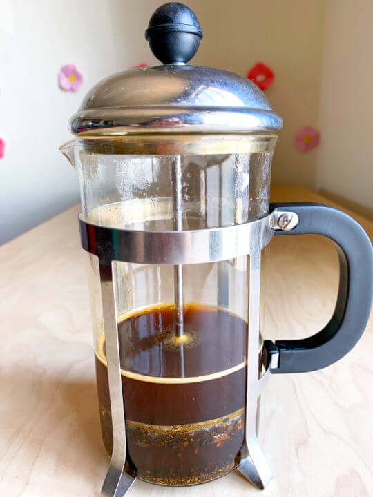 thai iced tea french press