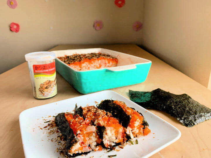 baked sushi casserole