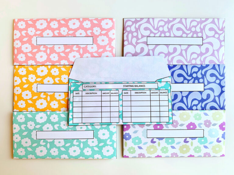 printable money envelopes