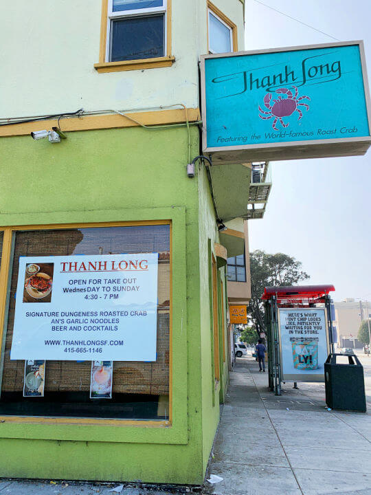 Thanh Long Restaurant San Francisco