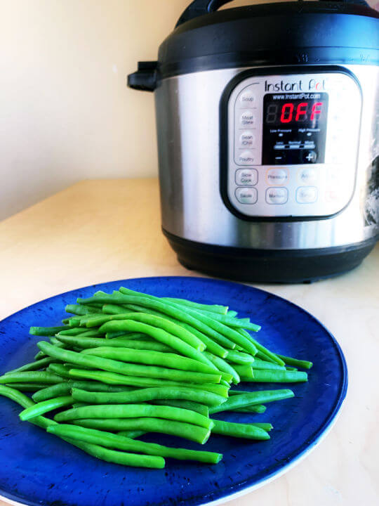 instant pot steam green beans