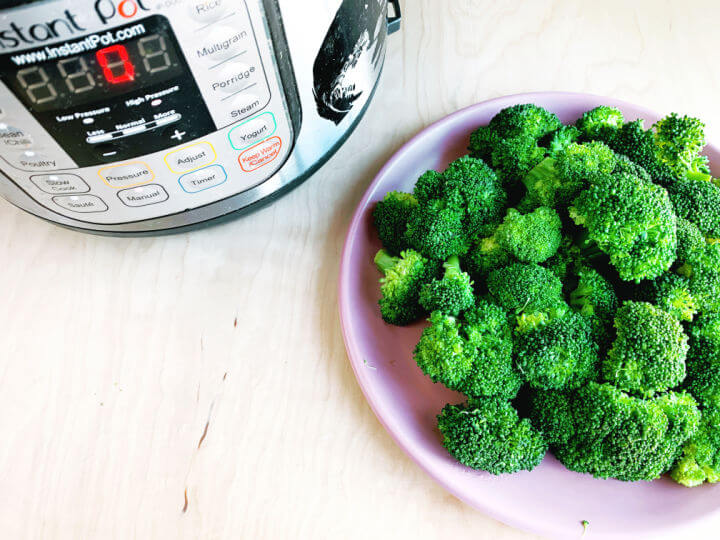 instant pot steamed broccoli