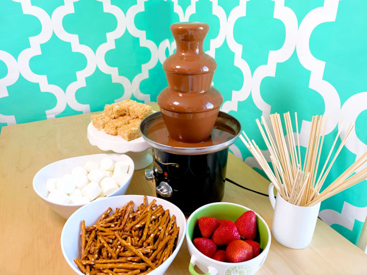 chocolate fondue fountain ideas