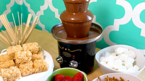 safeway chocolate fountain instructions