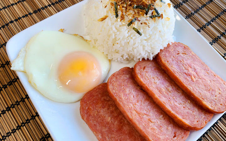 air fryer spam slices