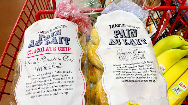 trader joes pain au lait