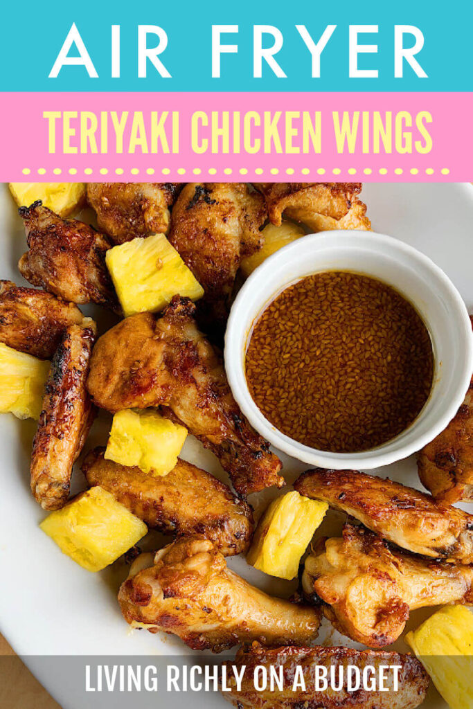 air fryer teriyaki wings