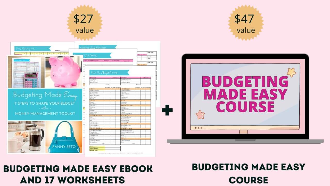 Budgeting Made Easy ebook + Course Image