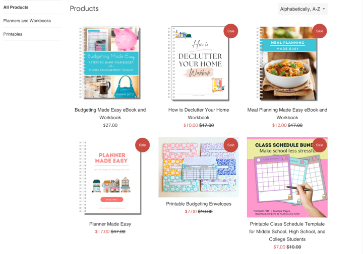 living richly on a budget shop