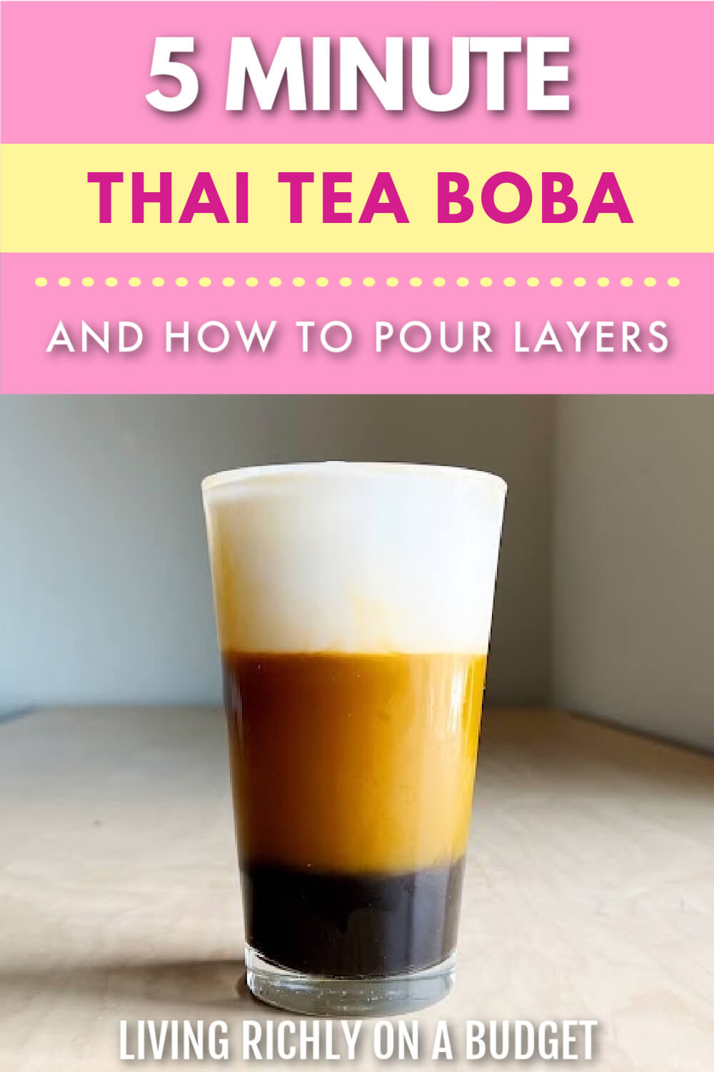 Thai Tea Boba