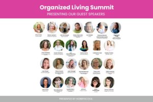 organized living summit, 25 speakers circular thumbnail images