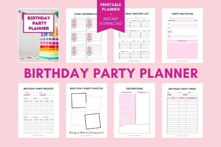Birthday Party Planner