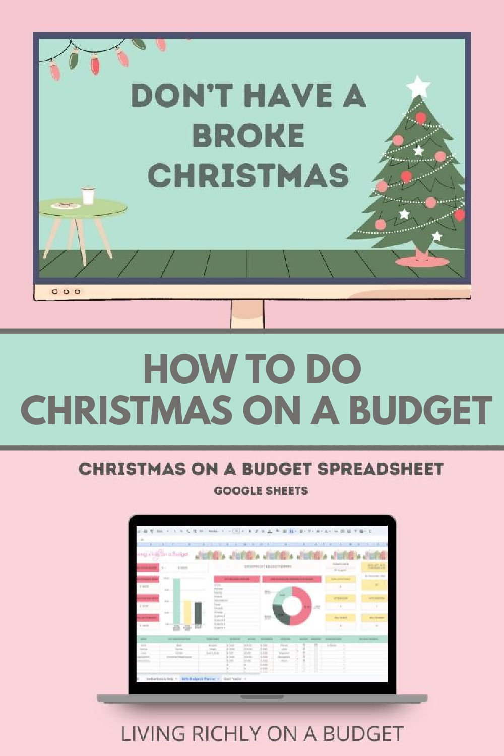 How to Do Christmas on a Budget pin