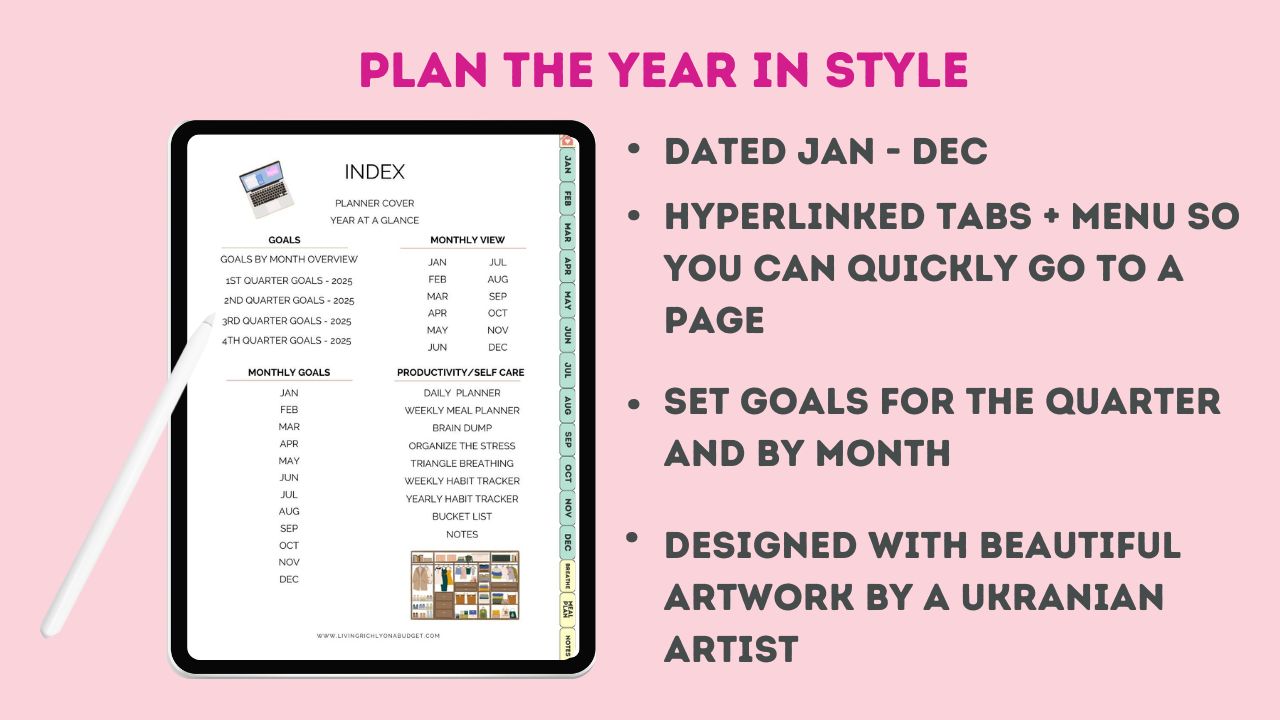 Digital iPad Planner